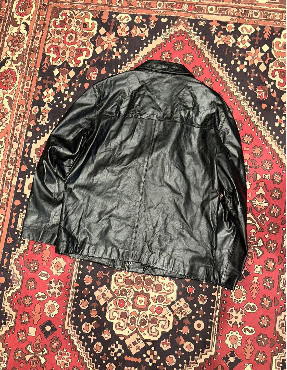 ( L-XL ) 가죽자켓 레더자켓 빈티지가죽 양가죽자켓 남성양가죽 상품이미지4