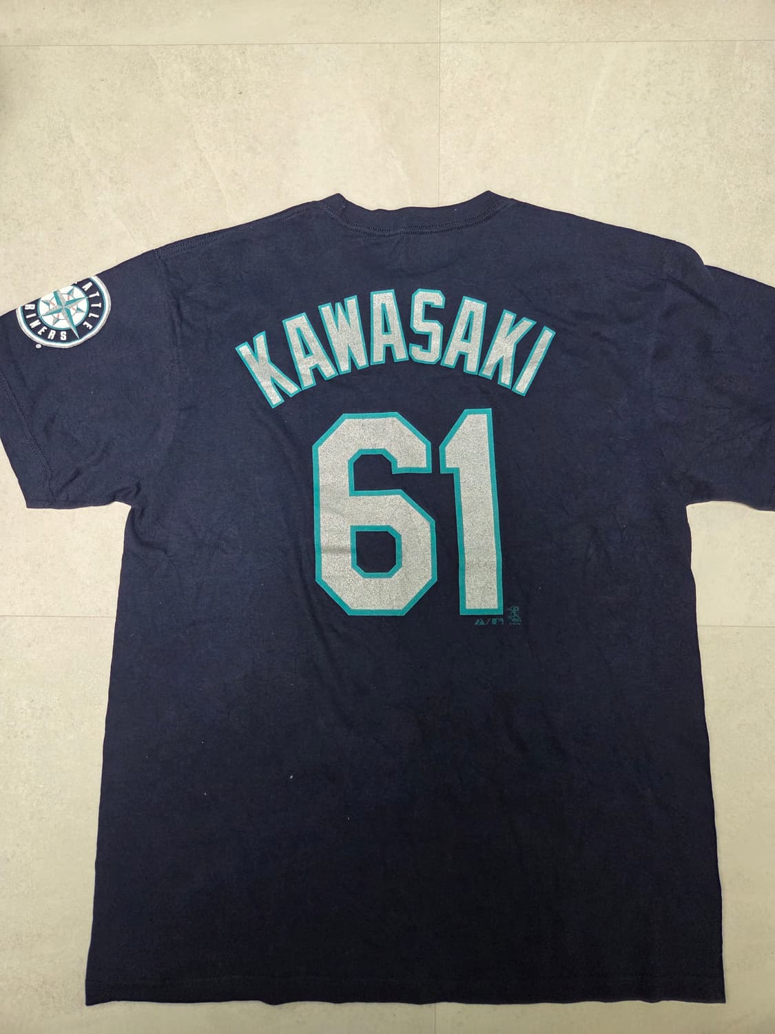 마제스틱 MLB 시애틀 매리너스 '가와사키 61' 오피셜 티셔츠 상품이미지2