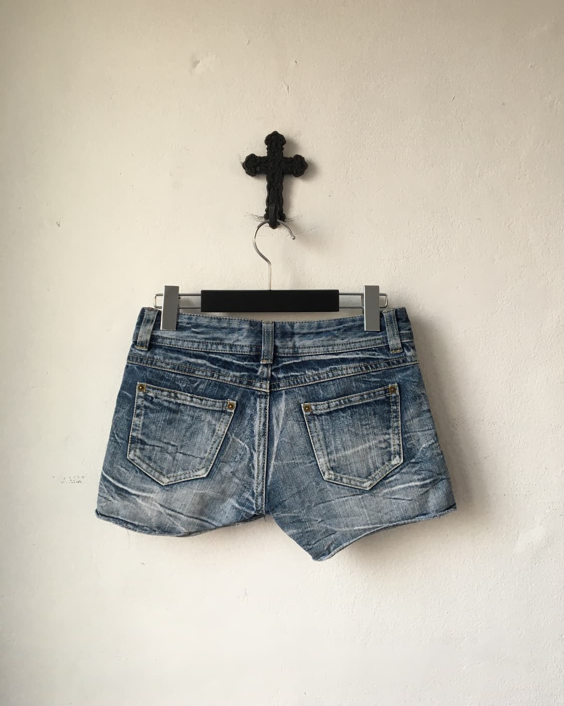 Washing denim short 상품이미지2