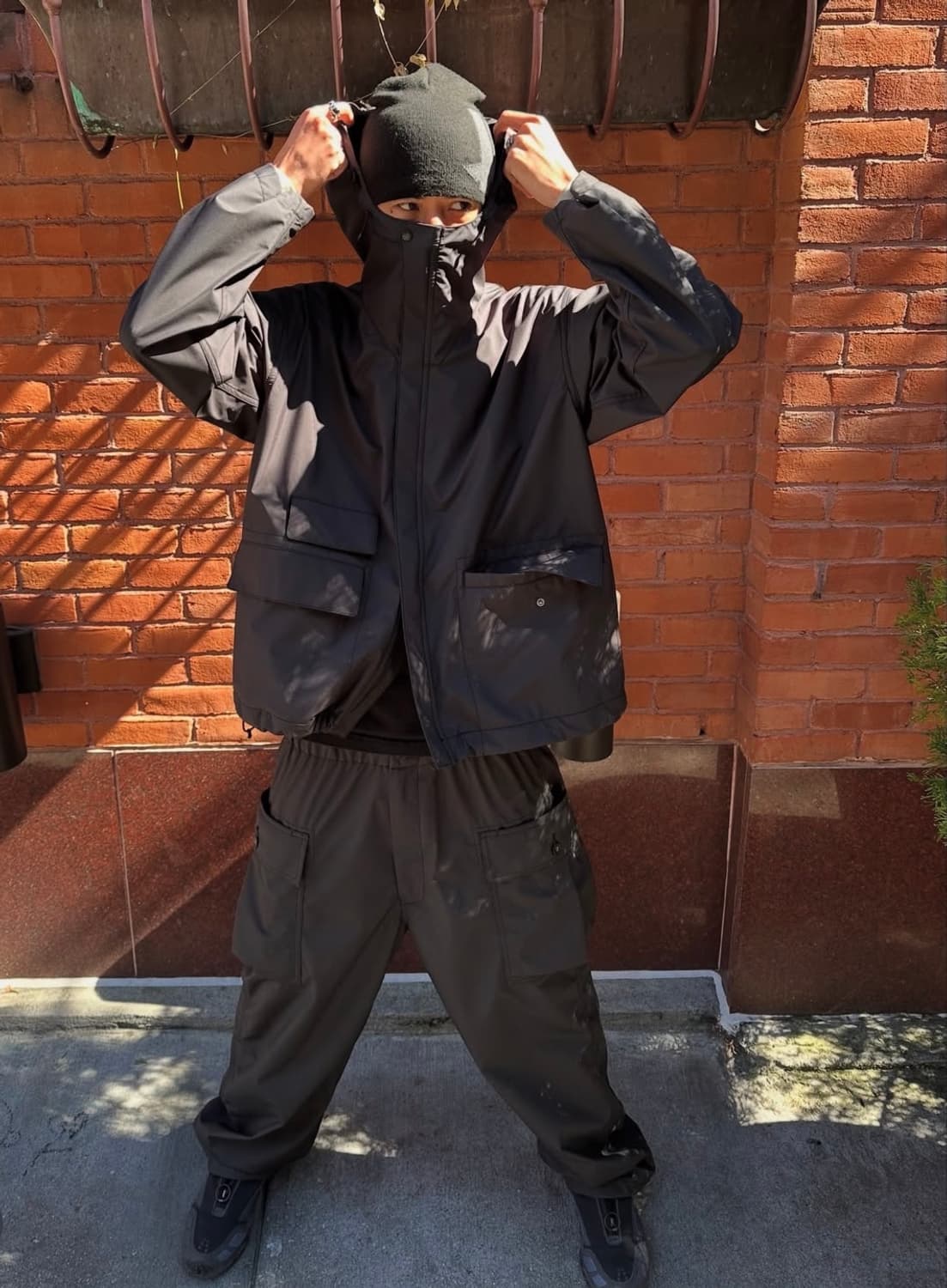 나나미카 카고 팬츠 34사이즈 블랙 3L PERTEX SHIELD 상품이미지3