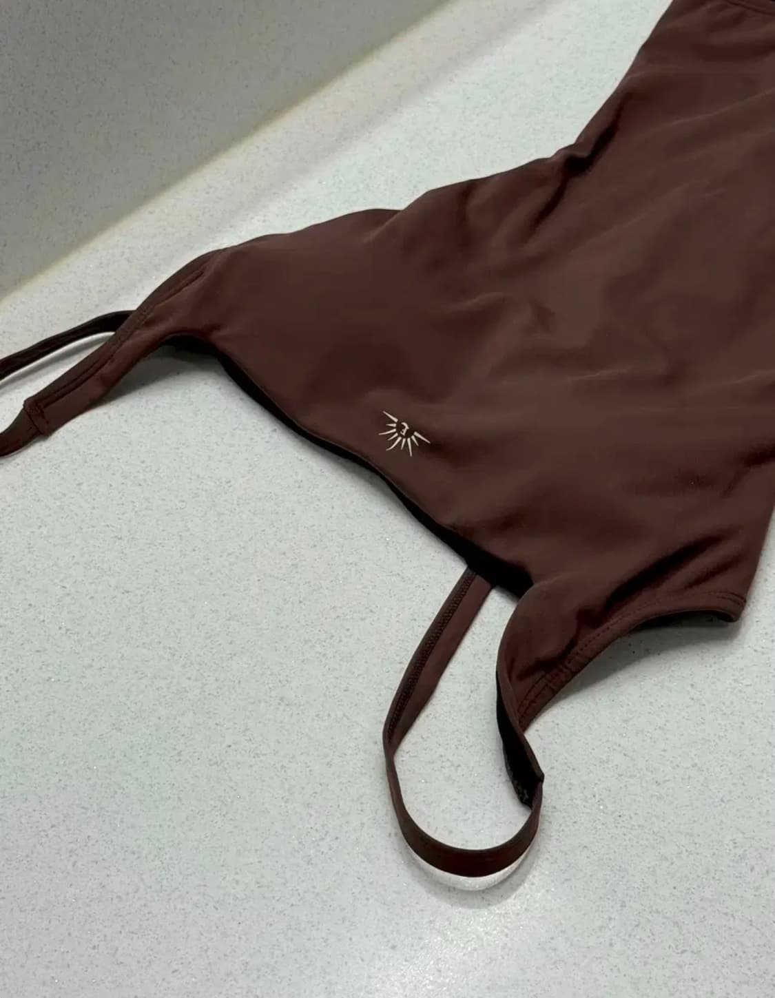 이스트씨 코르셋 수영복 브라운 상품이미지5