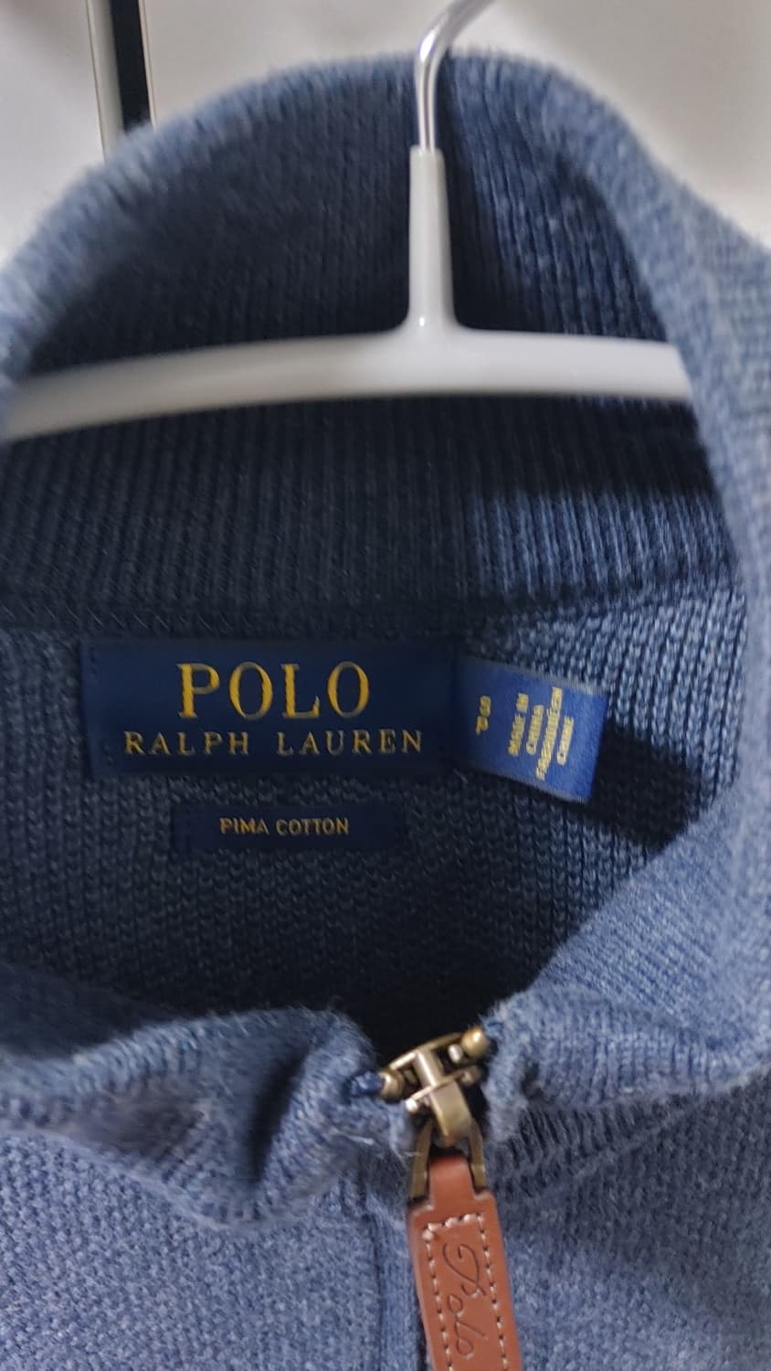 폴로 랄프로렌 니트 집업 S 상품이미지3