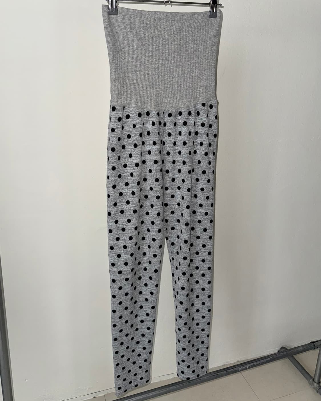 빈티지 도트 레깅스 상품이미지2