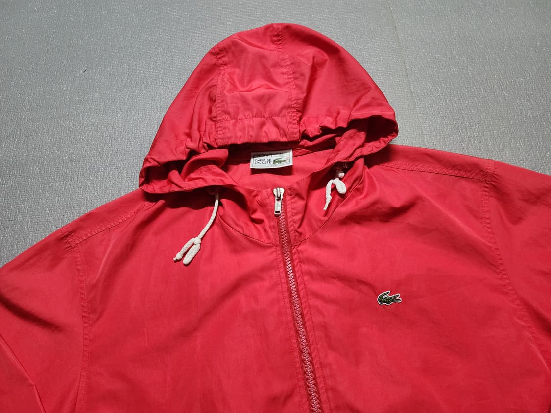 90's 빈티지 서광 라코스테 후드 바람막이 자켓 상품이미지2