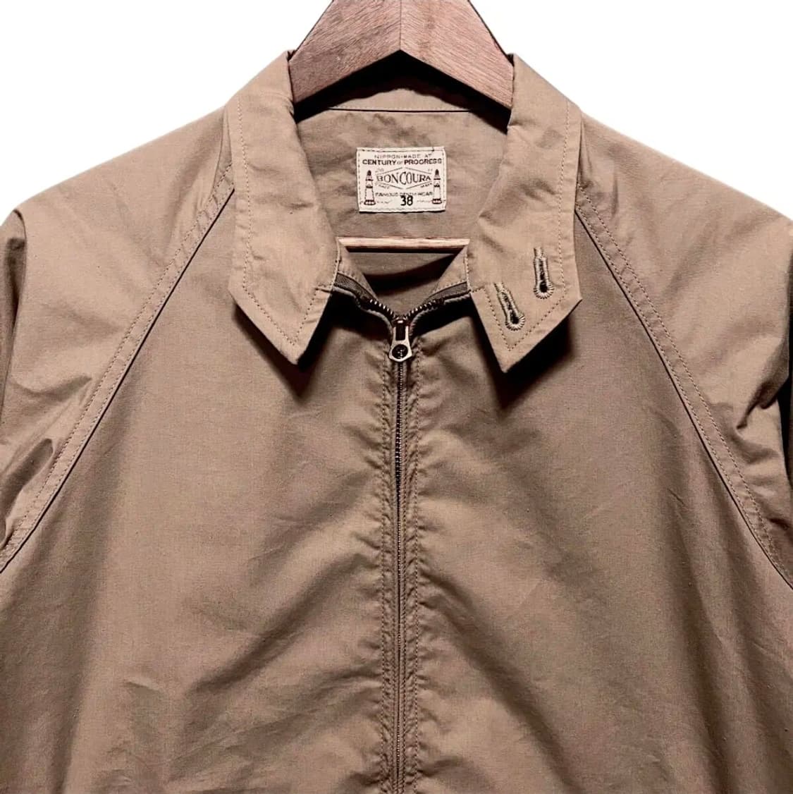 본쿠라 boncoura 코튼 스윙탑 자켓 블루종 상품이미지5