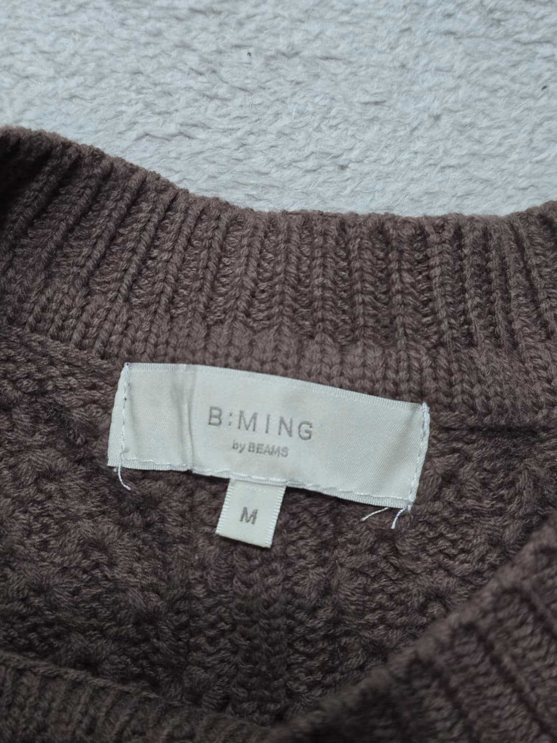 B:ming by Beams 비밍 바이 빔즈 니트 베스트 M 상품이미지7