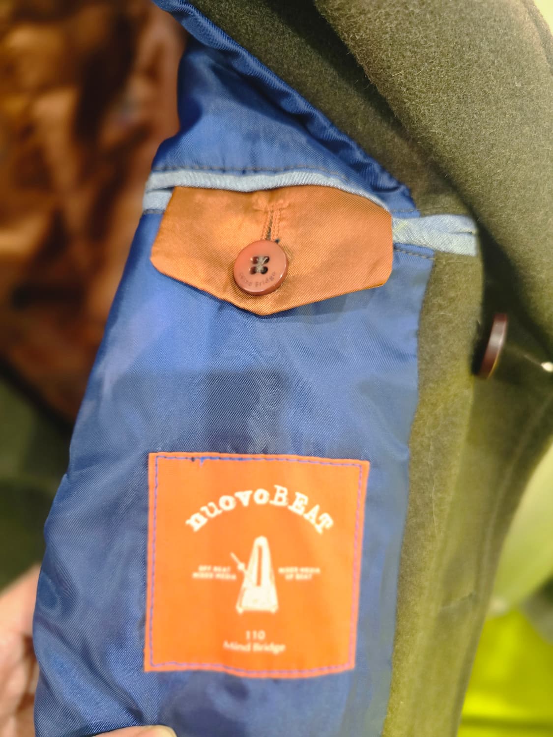 Mind Bridge 남성 피코트 110 상품이미지5