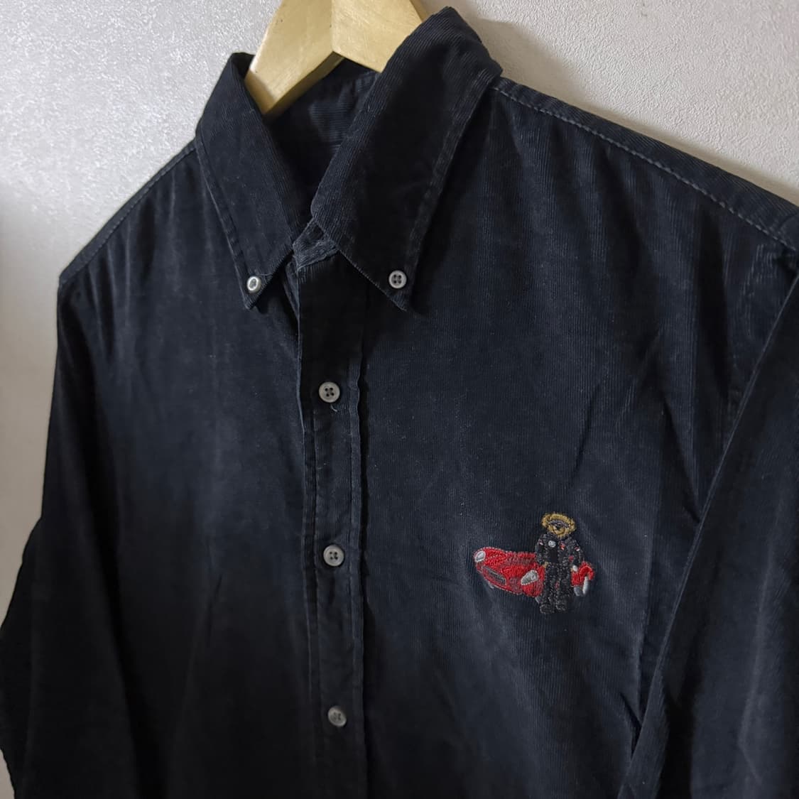 폴로 랄프로렌 베어 레이싱 코듀로이 셔츠 M (100정도) 상품이미지2