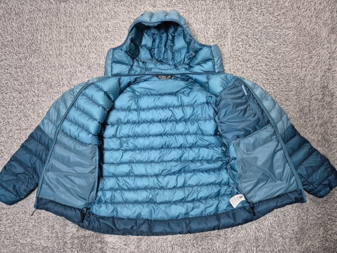 아크테릭스 세륨 후디 경량 패딩 M[하자] 상품이미지7