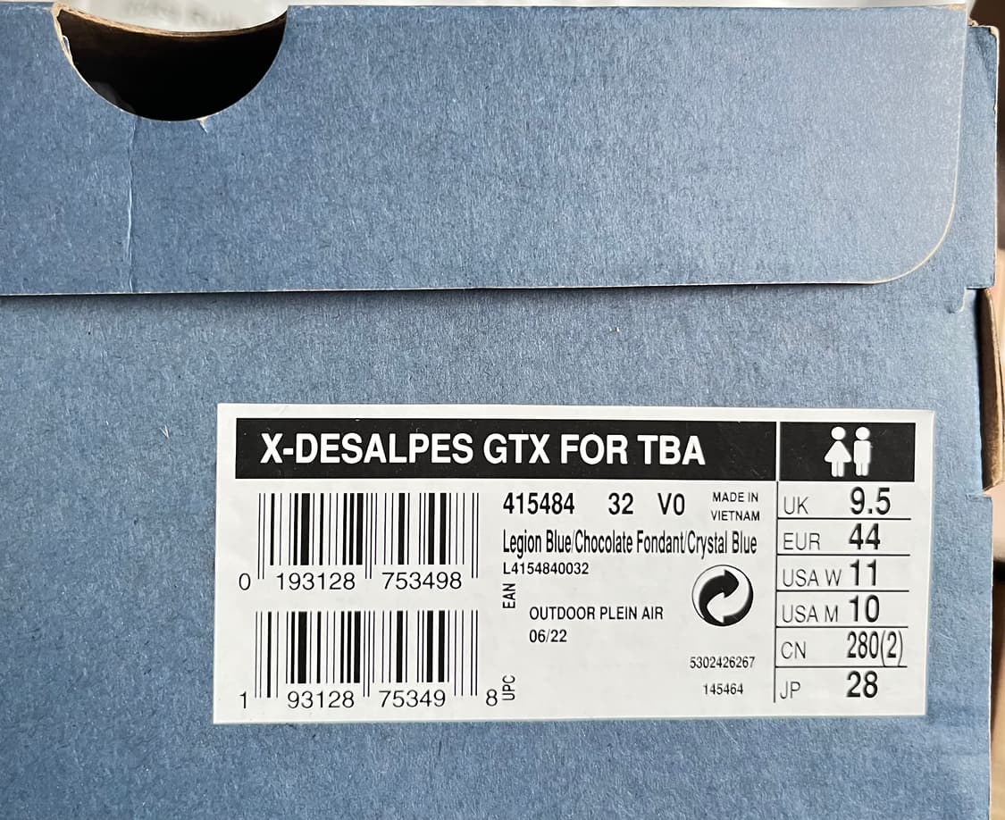 살로몬 브로큰암 디잘페 고어텍스 포 TBA 블루, 280 상품이미지3