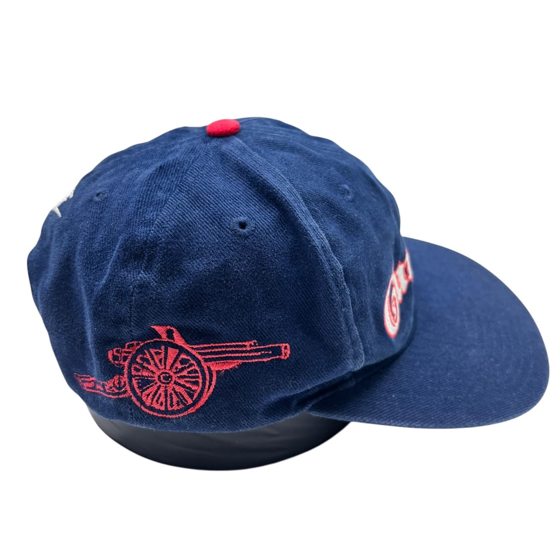 90s 나이키 올드스쿨 아스날 거너스 네이비 볼캡 OS 상품이미지4