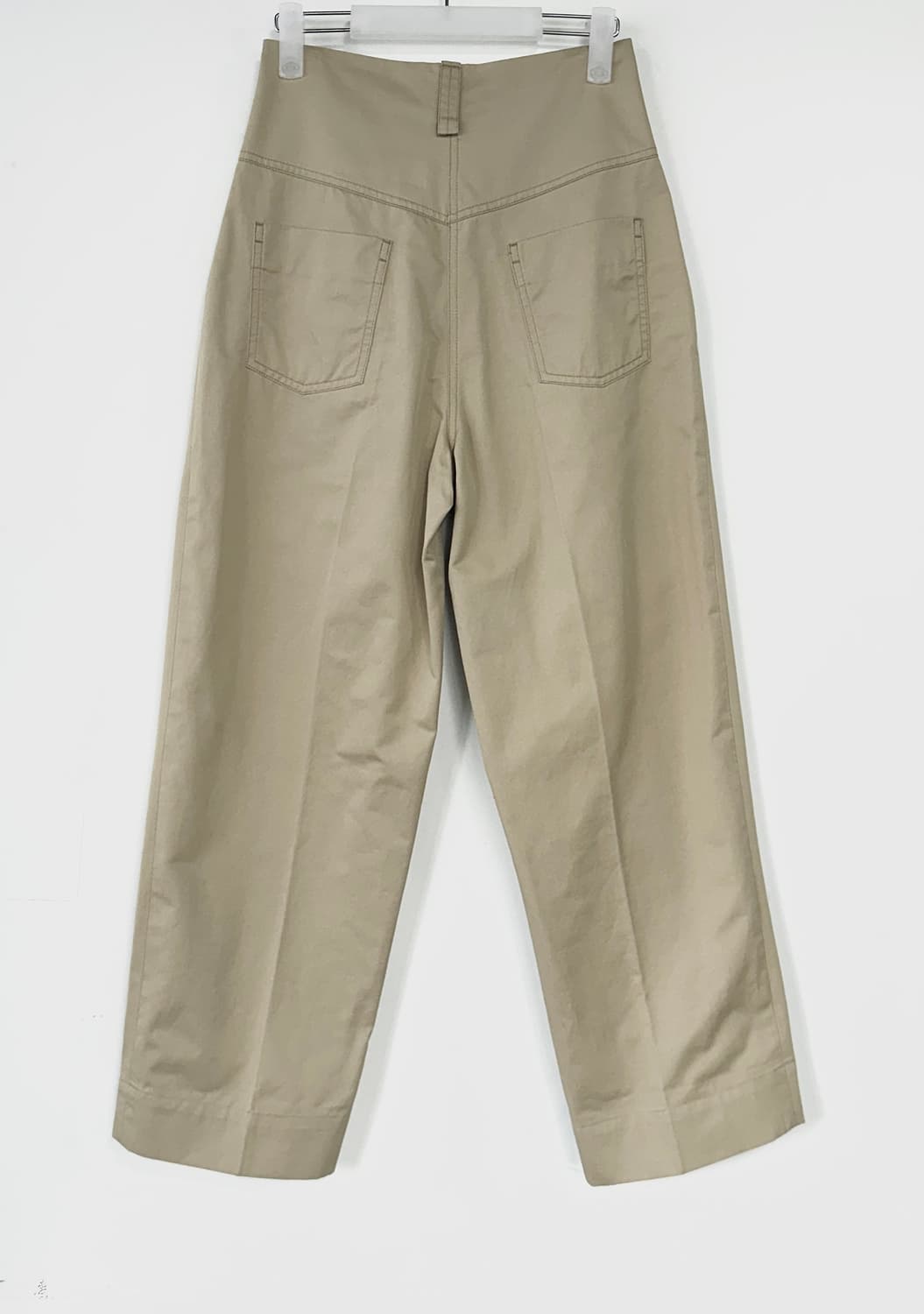 산드로 크롭 배기 코튼 팬츠 상품이미지5