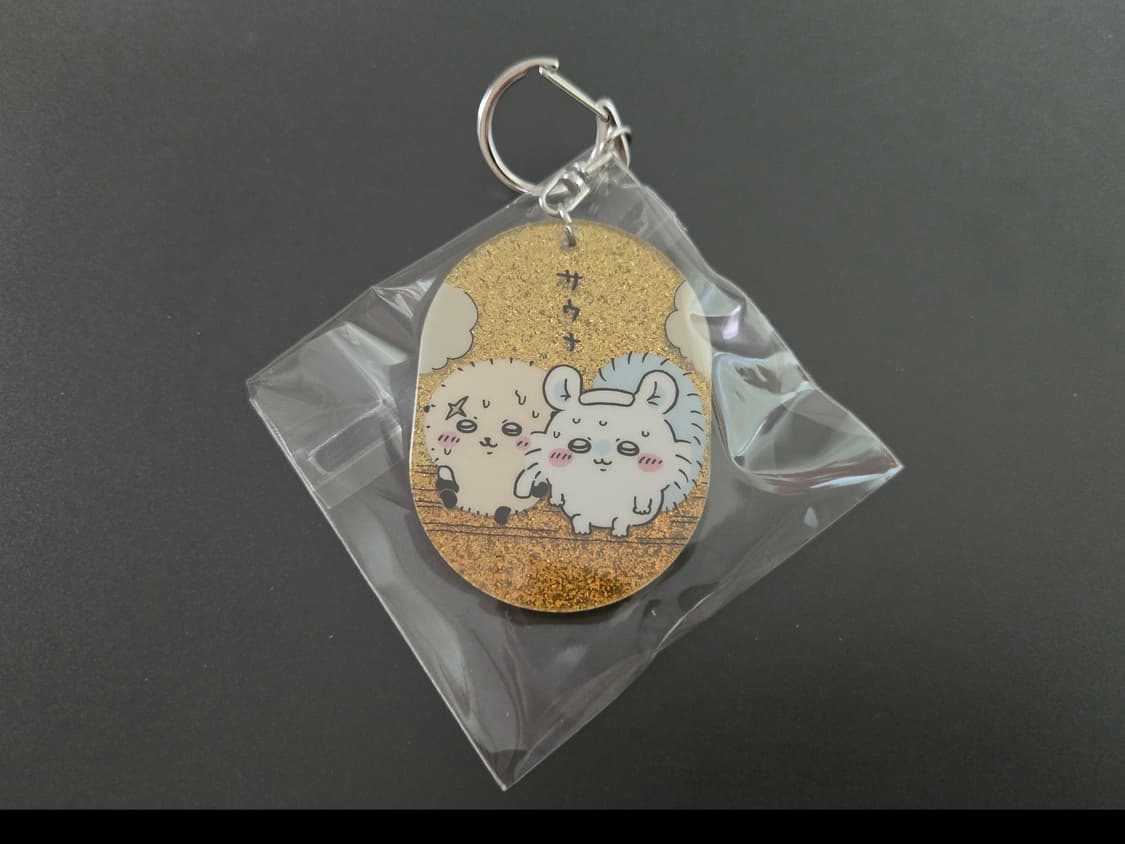 먼작귀 치이카와 아크릴 키링 랏코모몽가 사우나 상품이미지1