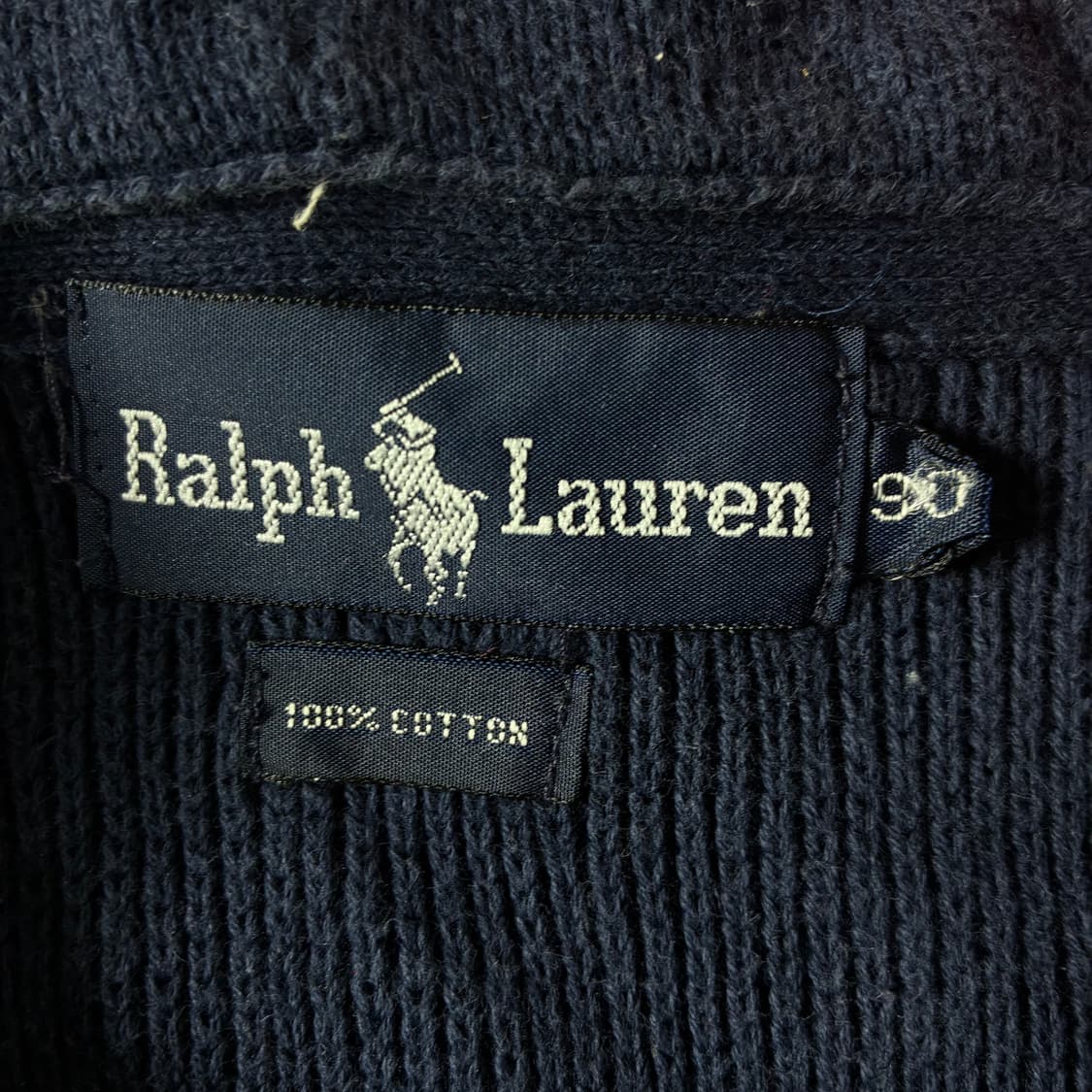 Polo 폴로 랄프로렌 90‘s RL-92 니트 후드집업 상품이미지4