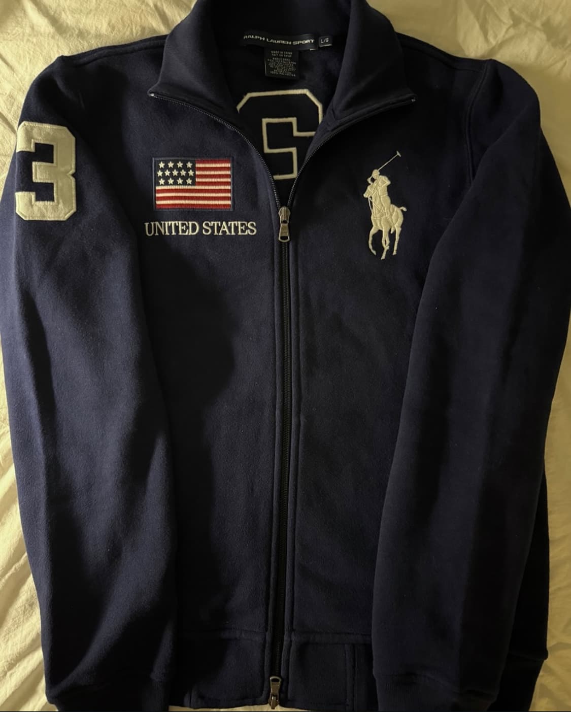 폴로 RL 빅포니 USA 집업 상품이미지1