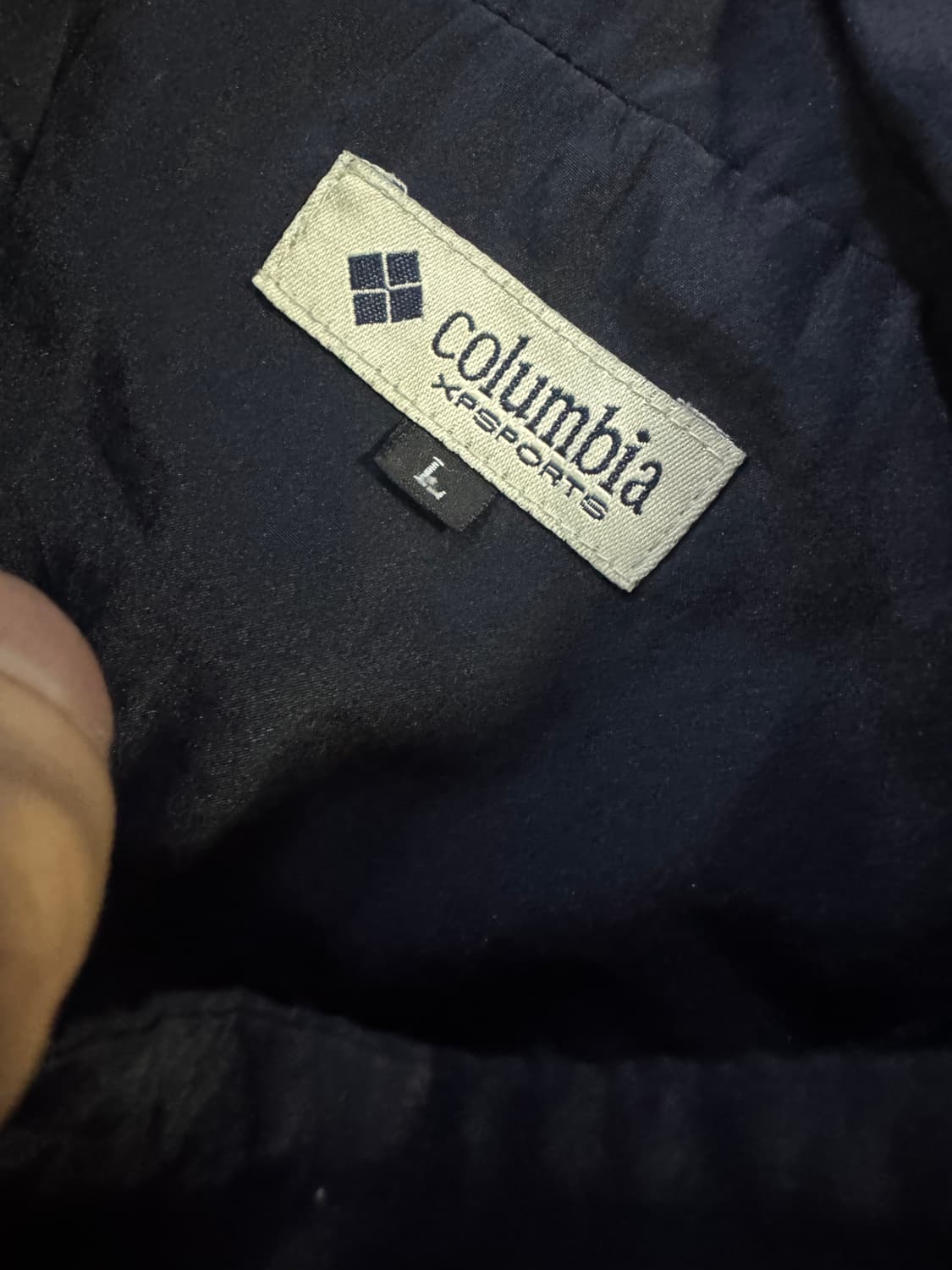 컬럼비아 리메이크 커스텀 바람막이 자켓 XL 블랙 상품이미지3