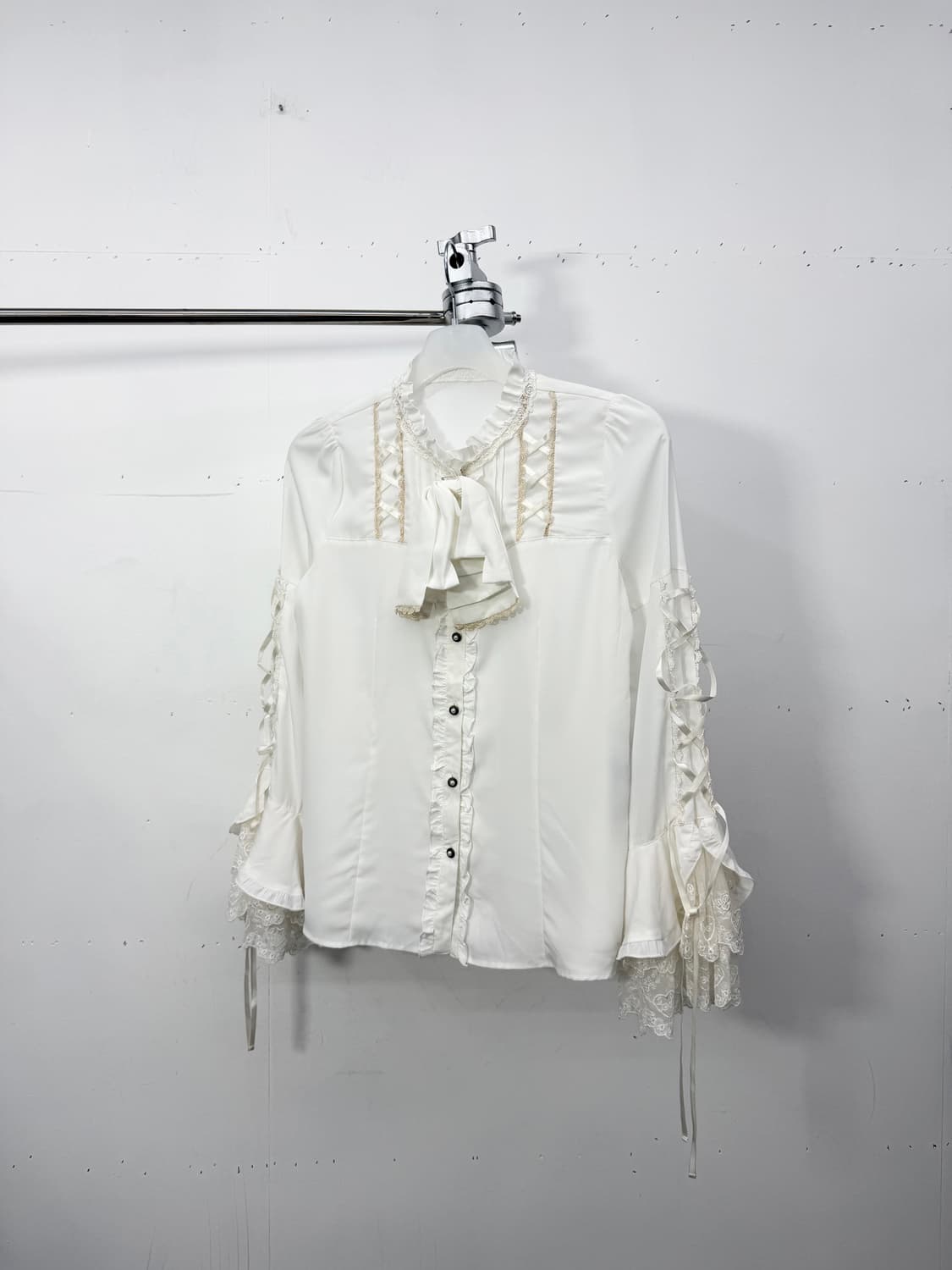 Axes Femme Kawaii lace-up shirts 상품이미지6