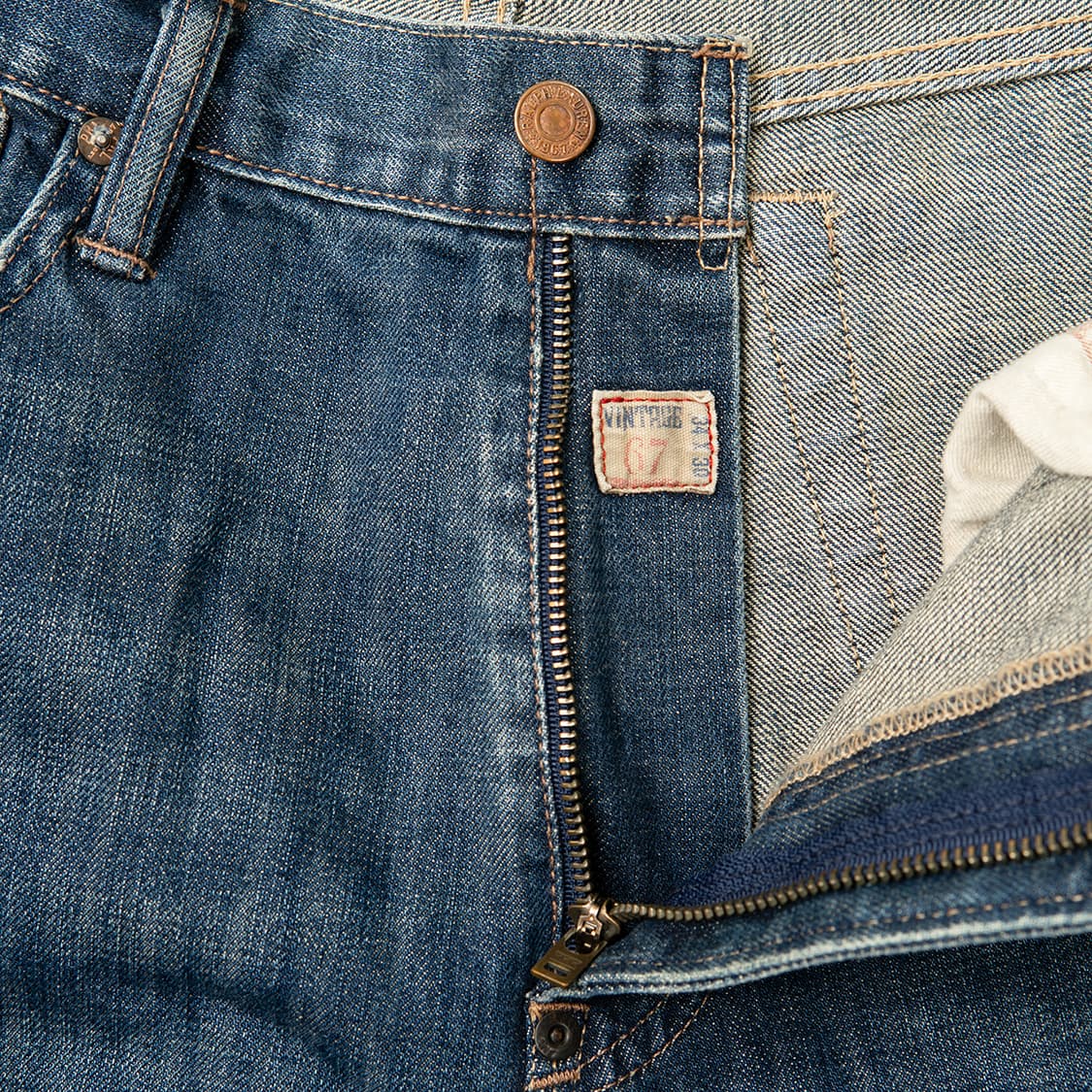 [35] 폴로 랄프로렌 Vintage 67 데님팬츠 루즈 스트레이트  상품이미지3