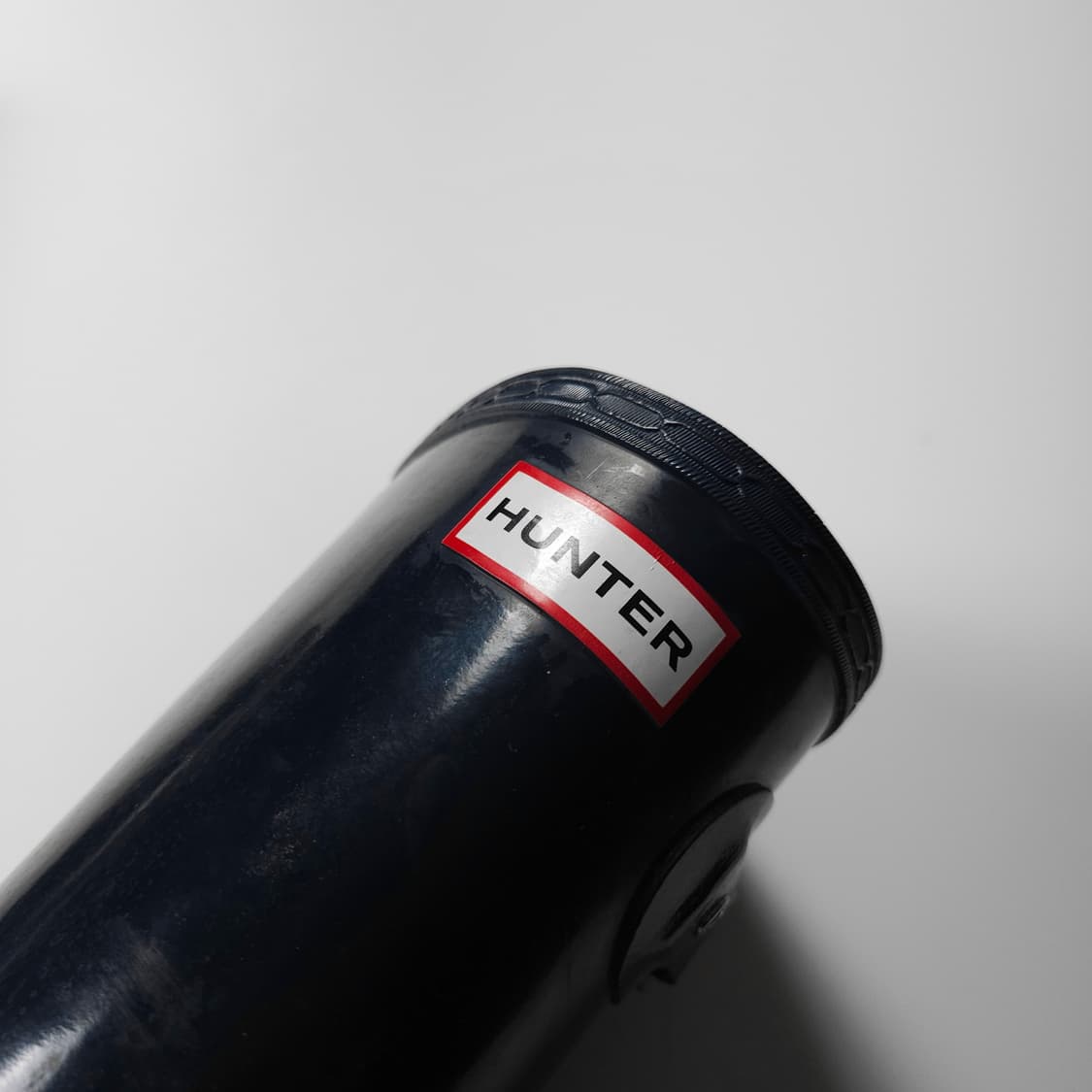 헌터 오리지날 톨 레인부츠 글로시 네이비 (225) 상품이미지5