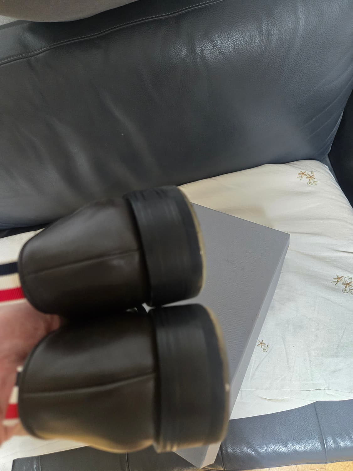 US9, 270~275 톰브라운 페니로퍼 구두 다크브라운 상품이미지10