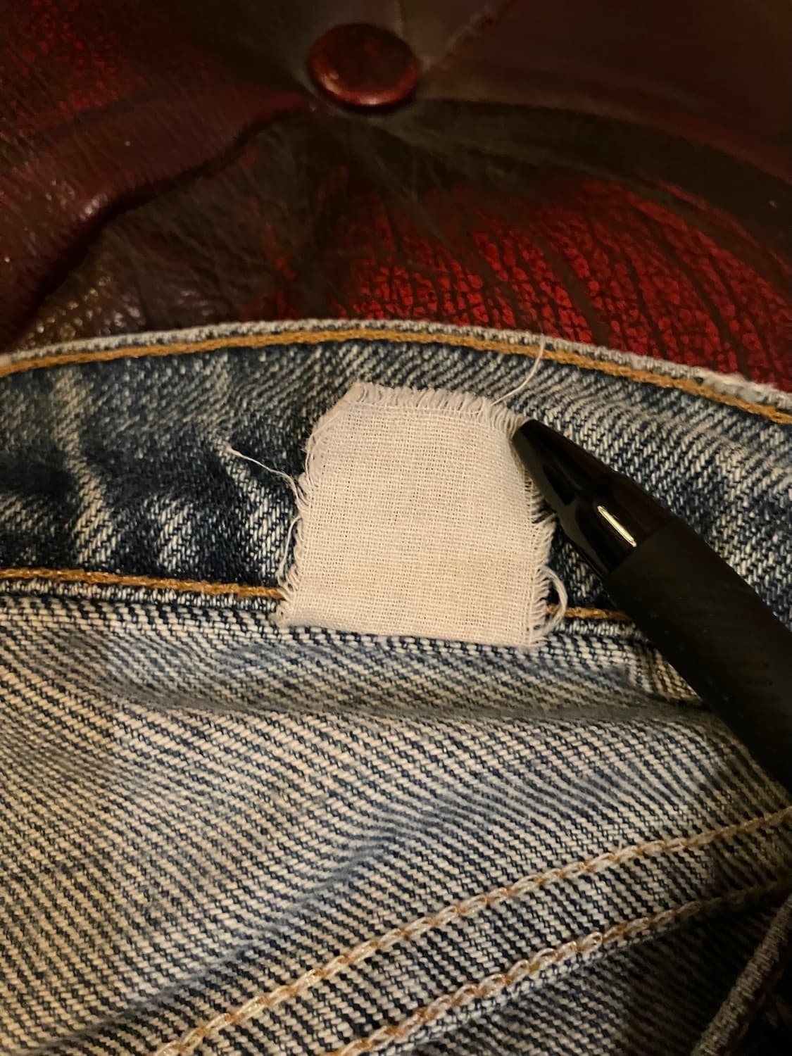 90s USA 빈티지 리바이스 517 부츠컷 데님 팬츠 상품이미지10