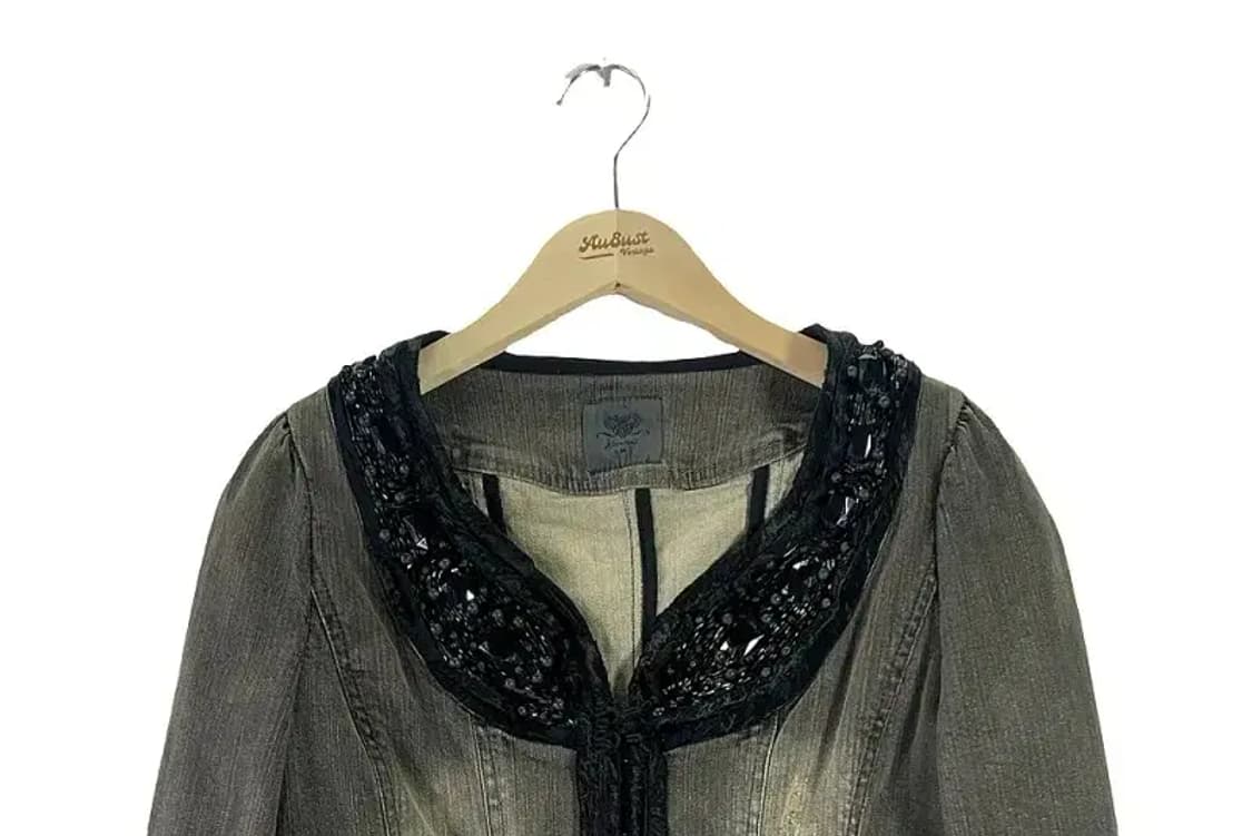 [ VINTAGE ] 빈티지 데님 청 자켓 [ SIZE: M ] 상품이미지3