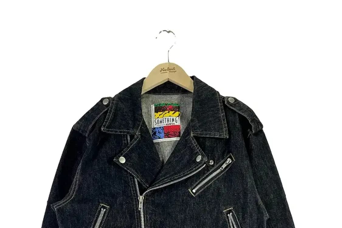 [ SOMTHING ] 빈티지 데님 청 자켓자켓 [ SIZE: M ] 상품이미지3