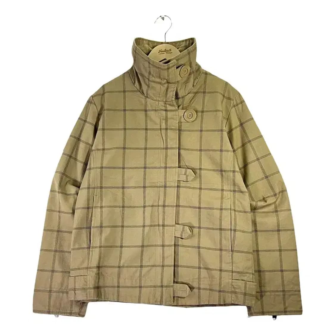[ JPN ] 코튼 체크 자켓 [ SIZE: L ] 상품이미지1