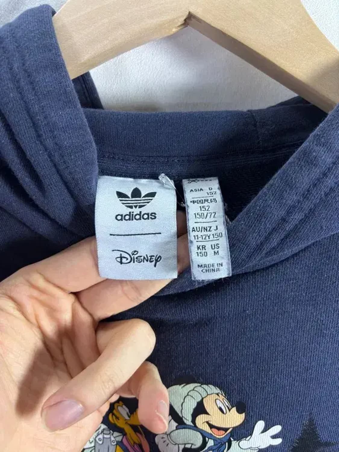 [ ADIDAS ] 아디다스 키즈 후드티 [ SIZE: 152 ] 상품이미지8