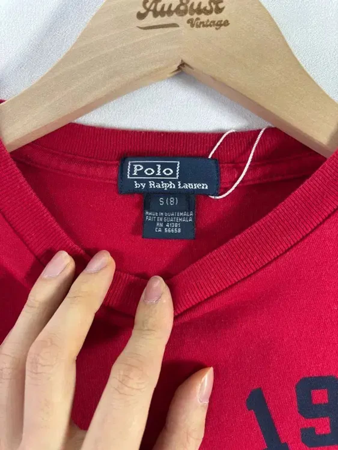 [ POLO  ] 폴로 키즈 긴팔 티 [ SIZE: S(8) ] 상품이미지7