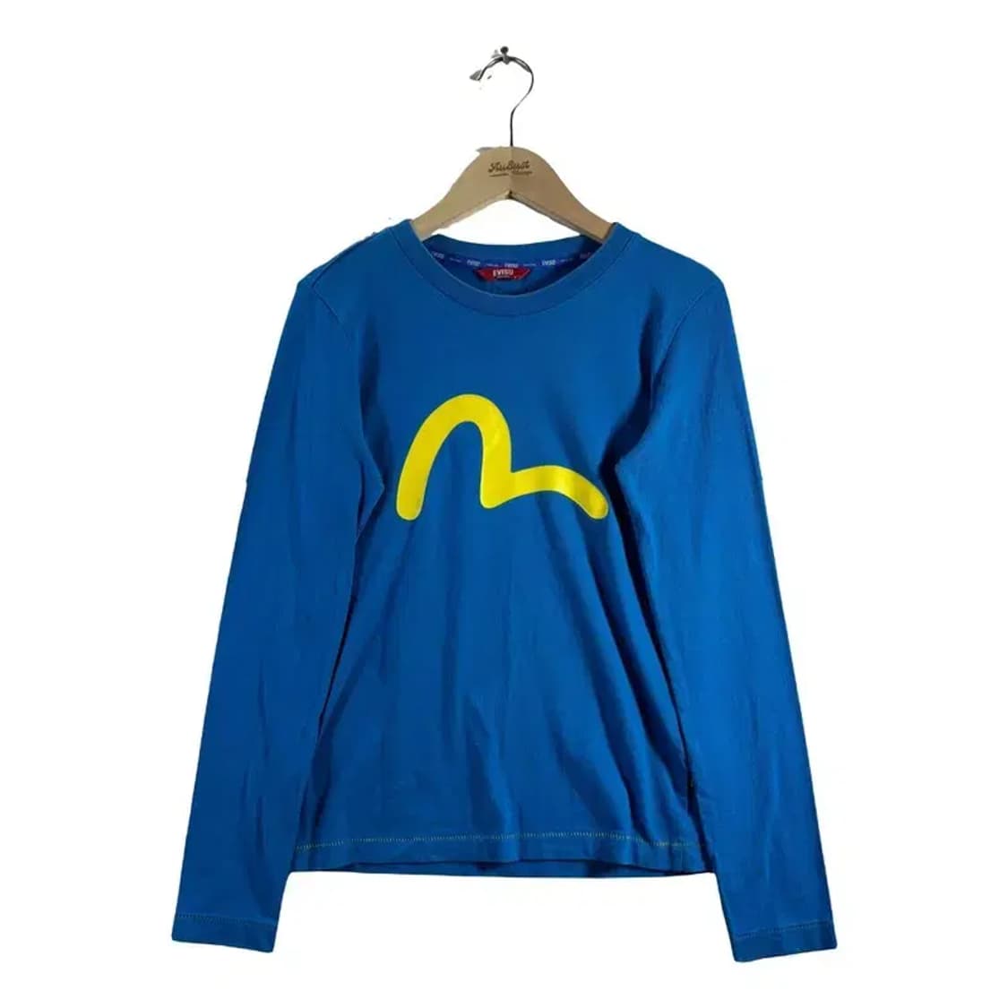 [ EVISU ] 에비수 빅로고 롱슬리브 긴팔 티 [ SIZE: S ] 상품이미지1