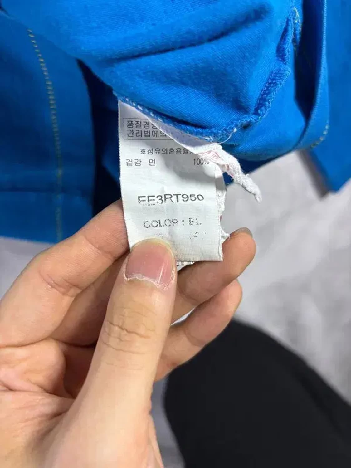 [ EVISU ] 에비수 빅로고 롱슬리브 긴팔 티 [ SIZE: S ] 상품이미지10