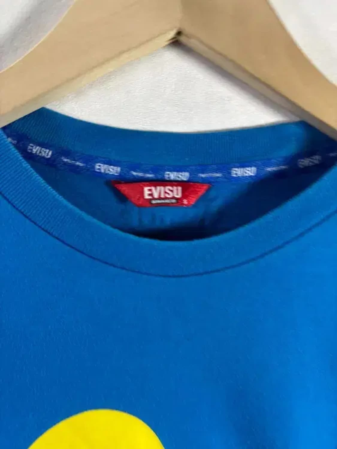 [ EVISU ] 에비수 빅로고 롱슬리브 긴팔 티 [ SIZE: S ] 상품이미지8