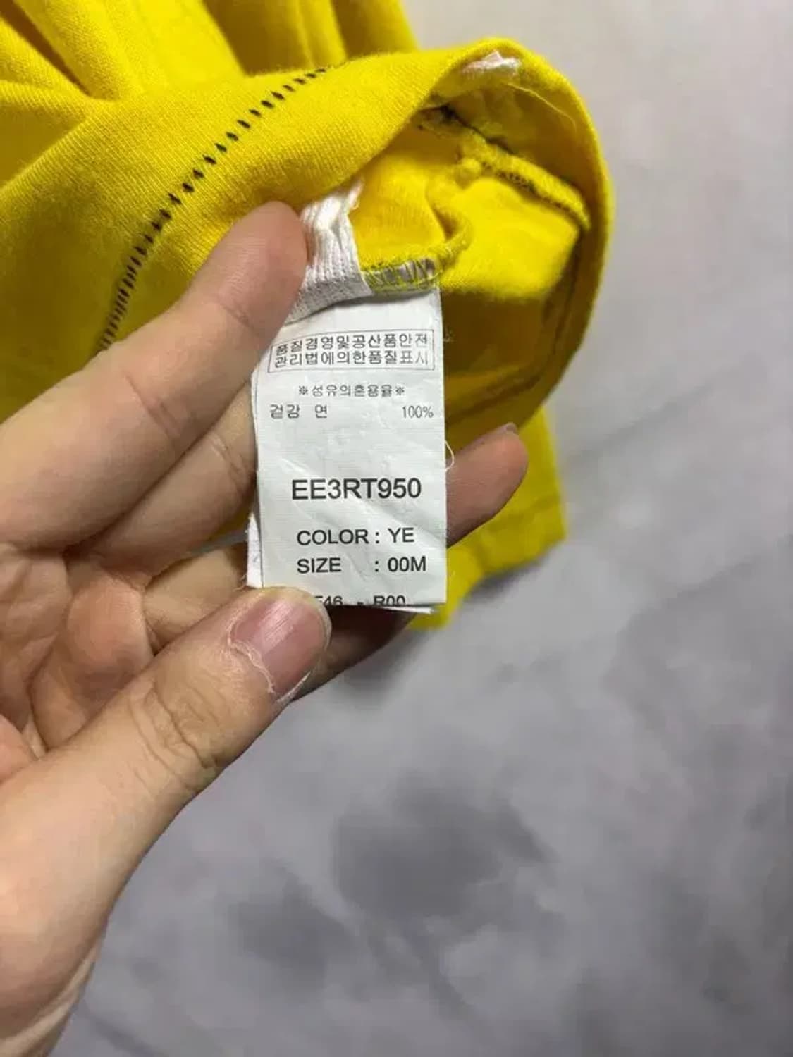 [ EVISU ] 에비수 빅로고 롱슬리브 긴팔 티 [ SIZE: M ] 상품이미지10