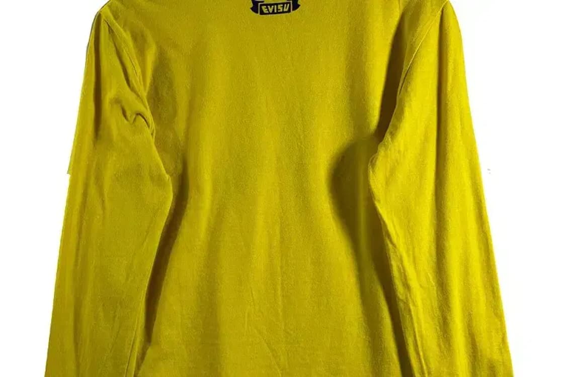 [ EVISU ] 에비수 빅로고 롱슬리브 긴팔 티 [ SIZE: M ] 상품이미지5