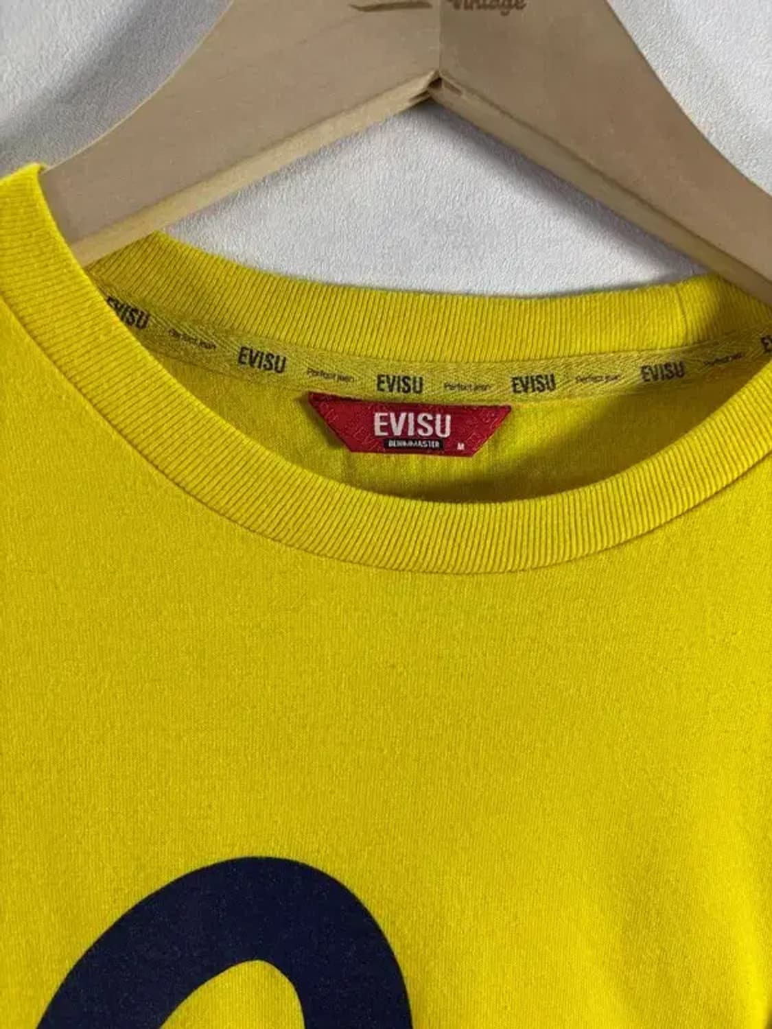 [ EVISU ] 에비수 빅로고 롱슬리브 긴팔 티 [ SIZE: M ] 상품이미지9