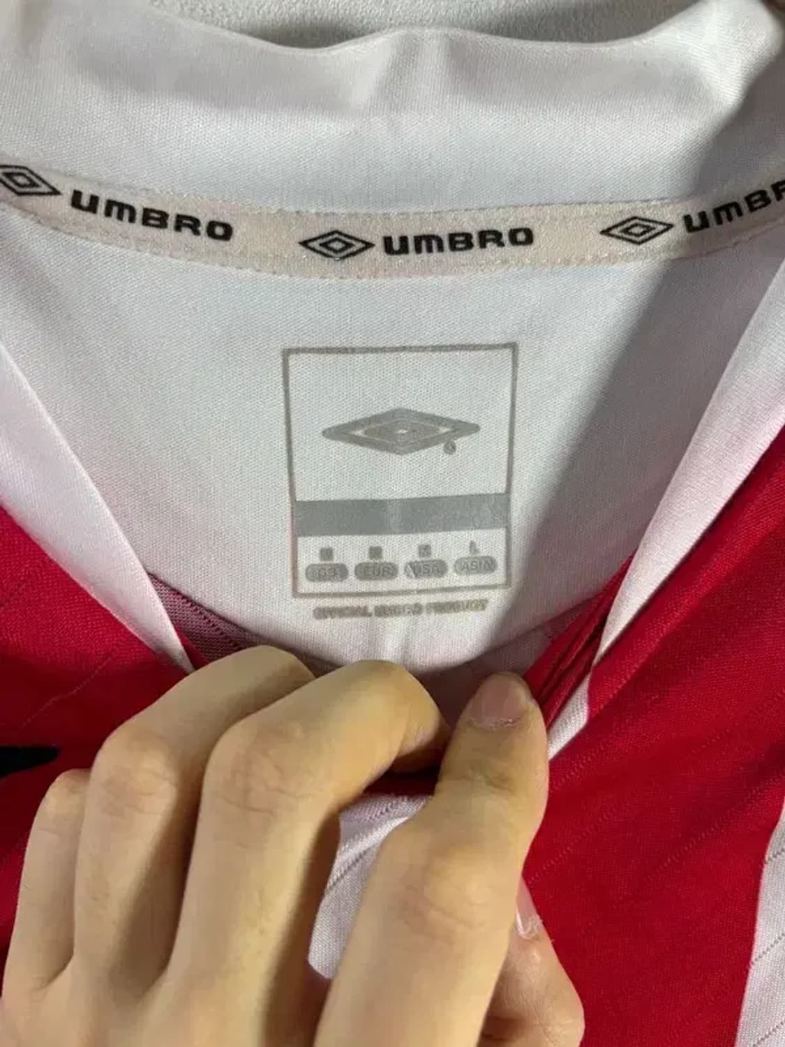 [ UMBRO ] 엄브로 긴팔 유니폼 [ SIZE: M ] 상품이미지6