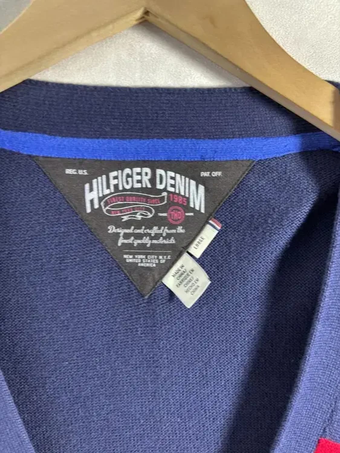 타미힐피거 스트라이프 가디건 [ SIZE: L ] 상품이미지7