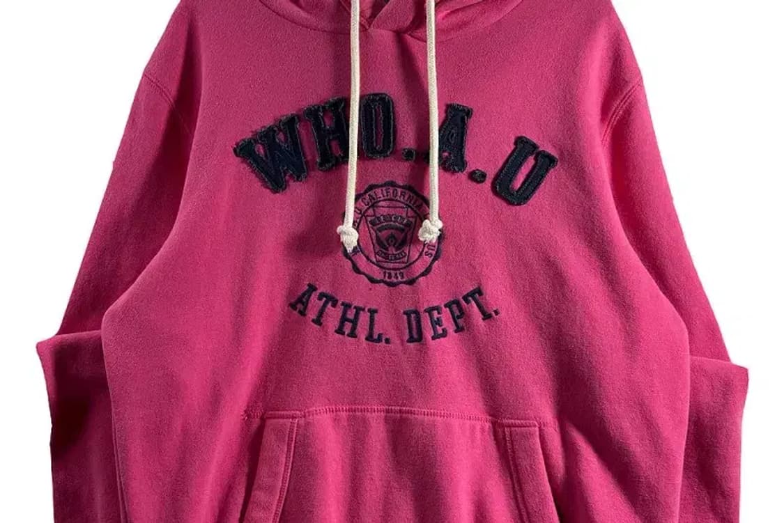 [ WHOAU ] 후아유 핑크 후드티 [ SIZE: L ] 상품이미지3