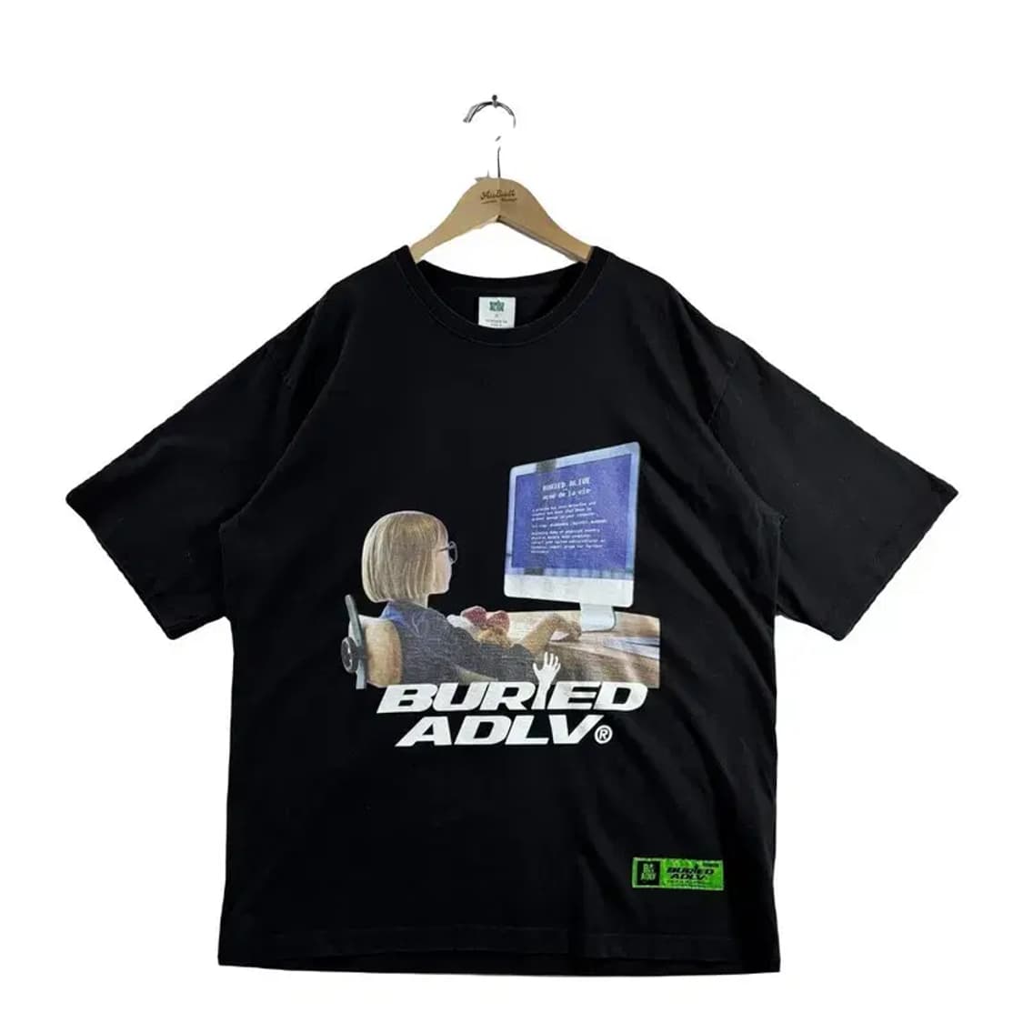 [ BURIED ALIVE X ADLV ]  반팔 티 SIZE: 1 상품이미지1