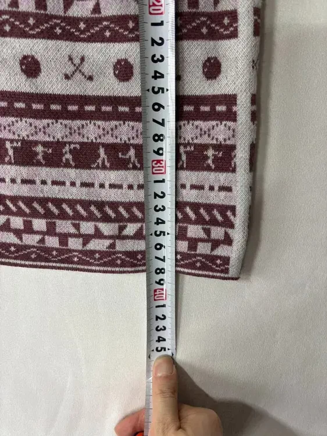 아디다스 아가일 패턴 미니스커트 [SIZE: 30] 상품이미지7