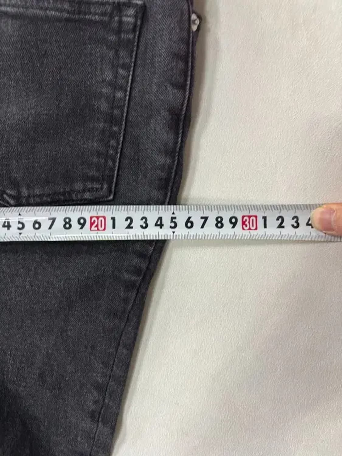 [ MATIN KIM ] 마뗑킴 청바지 [ SIZE: 27인치 ] 상품이미지10