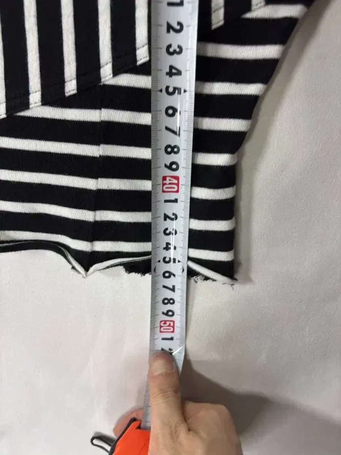 럭키 슈에뜨 반팔 크롭티 [ SIZE: XS ] 상품이미지5