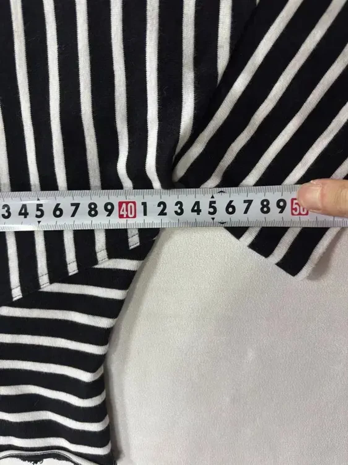 럭키 슈에뜨 반팔 크롭티 [ SIZE: XS ] 상품이미지6