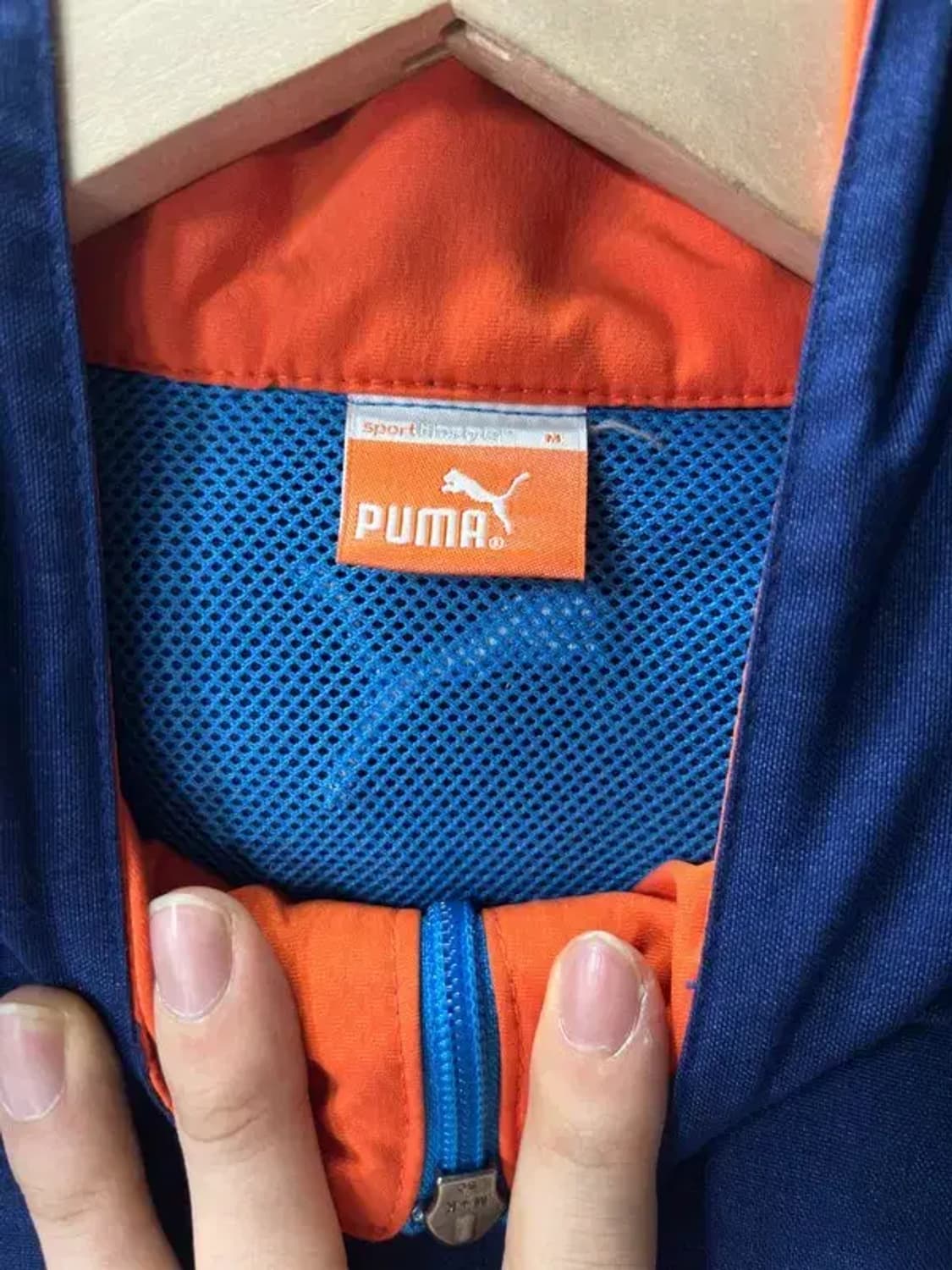 [ PUMA ] 퓨마 배색 바람막이 [ SIZE: M ] 상품이미지6