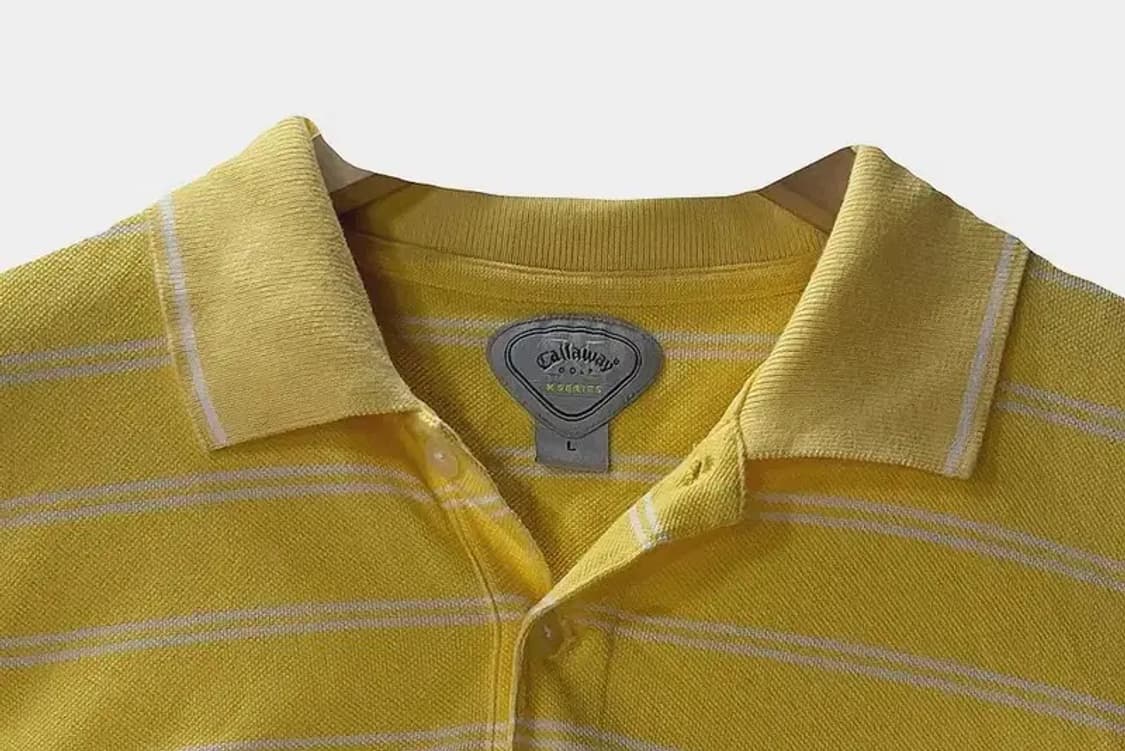 [ CALLAWAY ] 캘러웨이 스트라이프 카라티 [ SIZE: L ] 상품이미지3