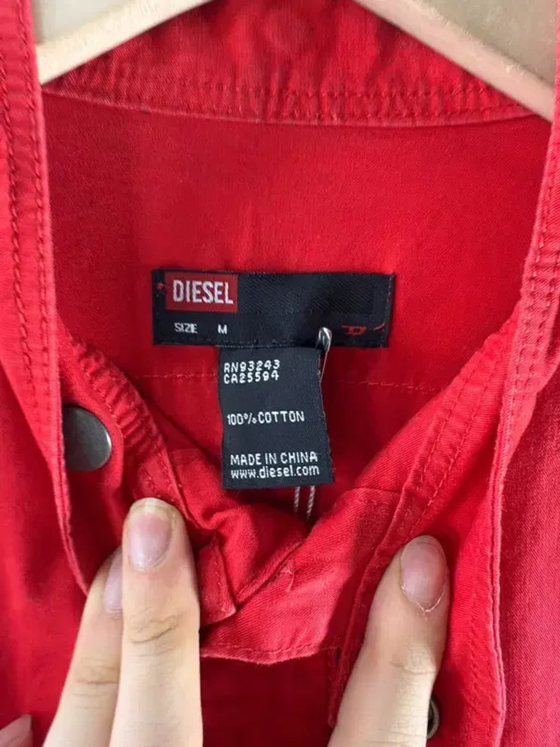 [ DIESEL ] 디젤 롱 조끼 [ SIZE: M ] 상품이미지5