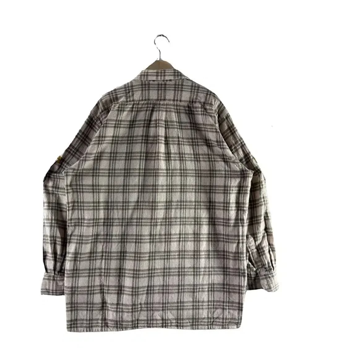 빈티지 자수 아메카지 체크 셔츠 [ SIZE: L ] 상품이미지2