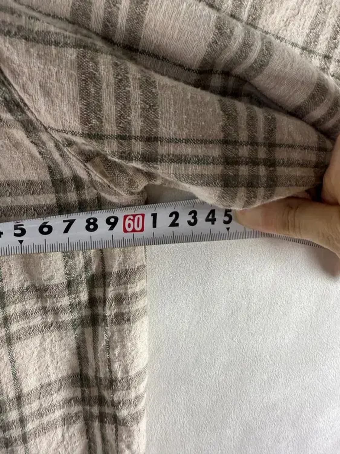 빈티지 자수 아메카지 체크 셔츠 [ SIZE: L ] 상품이미지7