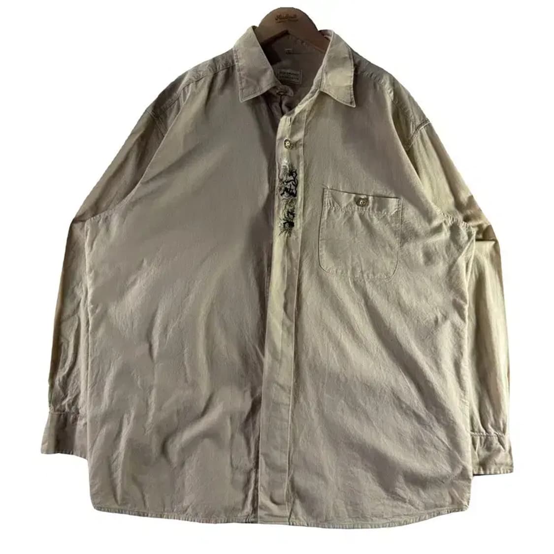 빈티지 자수 아메카지 셔츠 [ SIZE: XXL] 상품이미지1